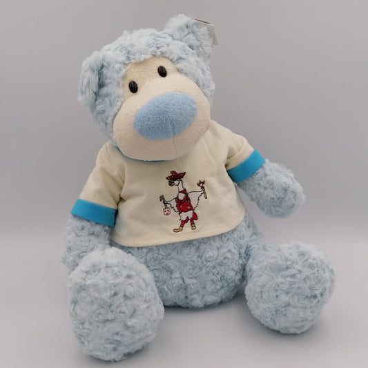 Knuffel groot blauw